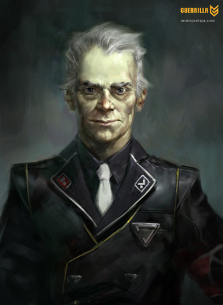 Illustration for article titled The Dapper Villains and Pretty Ladies of the Killzone Universe